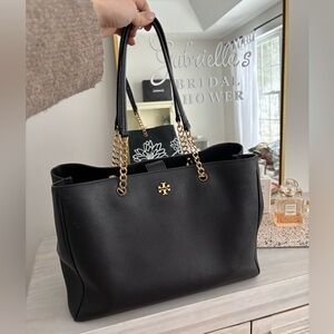 Tory Burch Frida pebbled leather tote - excellent condition!
